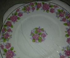 Vintage Royal Grafton bone china biscuit plate.