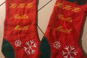 As Gaeilge- Irish- girls xmas stockings