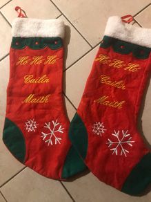 As Gaeilge- Irish- girls xmas stockings