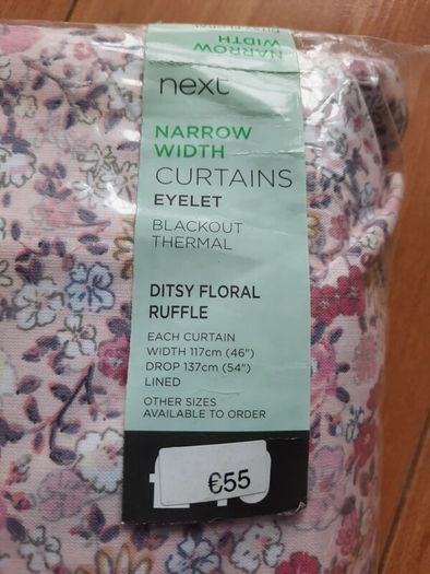 Curtains  Next Brand New