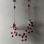 Necklace and bracelet stones silver set Image 9