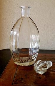Antique cut glass decanter