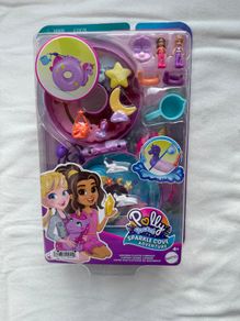 Polly Pocket Micro Doll Sparkle Cove Adventure Unicorn Floatie Compact Playset new Please look at the pictures