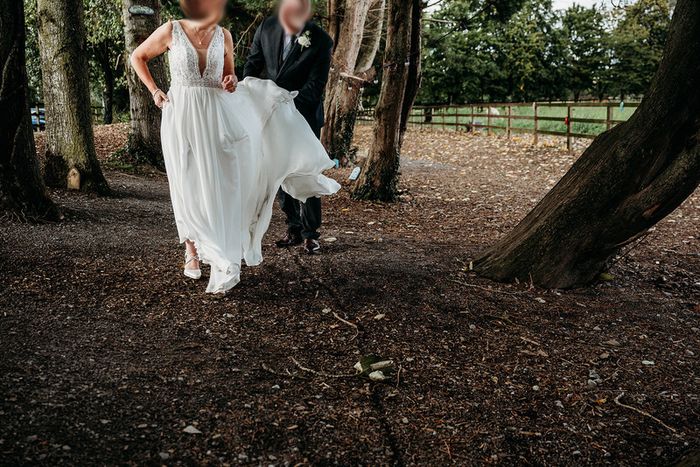 Enchanty White Wedding Dress Size 10