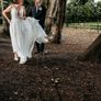 Enchanty White Wedding Dress Size 10 Image 2