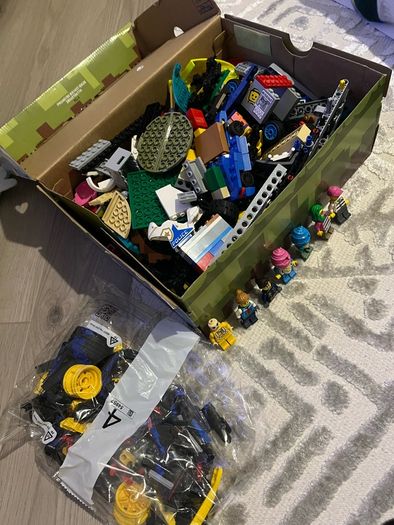 box of lego and
