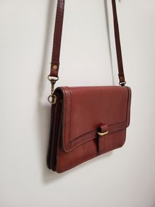 Small leather crossbody bag