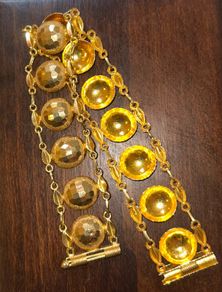 Heavy 21K Middle Eastern Gold Bracelet