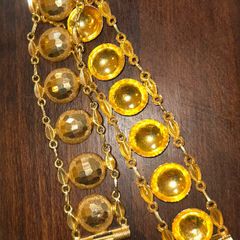 Heavy 21K Middle Eastern Gold Bracelet