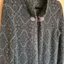 womens CHIARAMENTE 70% wool cardigan Size Small MADE IN ITALY Image 3