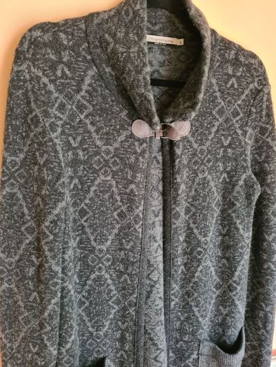 womens CHIARAMENTE 70% wool cardigan Size Small MADE IN ITALY