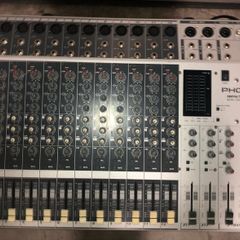 Phonic 12 channel mixer.