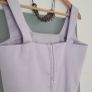 ZEDDRA fitted soft lilac formal crop top Sz 44 (Fit 10UK) Image 7