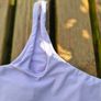 Shein Lilac Split-Strap Bralet, Size Medium Image 2