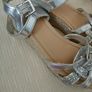 silver sandal Image 2