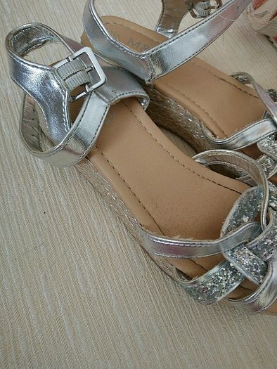 silver sandal