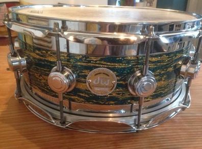 14 x 6.5 DW "EDGE" maple / brass snare