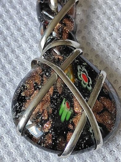 Glass pendant