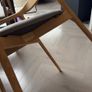 Set of 4 HORM dining chairs. Image 4
