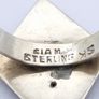 Vintage Siam Thai Dancer Sterling Silver Ring Image 4