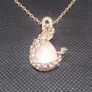 Goldtone Peacock Necklace and Earring Set 12 Euro Free Postage Image 2
