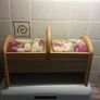 Vintage foldable sewing or art&craft basket Image 4