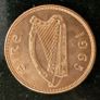 Ireland 1965 Excellent Penny coin Image 4