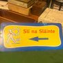 Vintage Sli na Slainte Sign Image 2