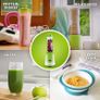 Blend Active Personal Blender & Smoothie Maker with 2 Portable Blending Bottles (600ml), 300W, Green [VBL062] Image 2