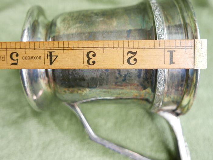 Vintage "A B & S" -Atkin Brothers & Sons, Silver-Plated Mug 1853s