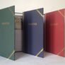 3x Classic Slipcover Photo Albums (Green, Navy, Burgundy) Gold Trim: AVAILABLE FOR COLLECTION Image 5