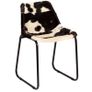 Dining Chair 6 pcs Genuine Goat Leather Image 5