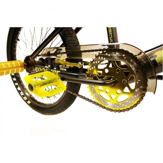 11" Rooster ATTITUDE, 20" Wheel, Black/Gold