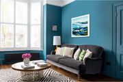 Aviva Stadium, XL Framed Canvas Print, by artist Helen Mathews