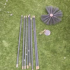 Chimney cleaning set