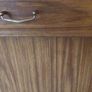 1950s sideboard with 2 drawers & sliding doors. Image 3