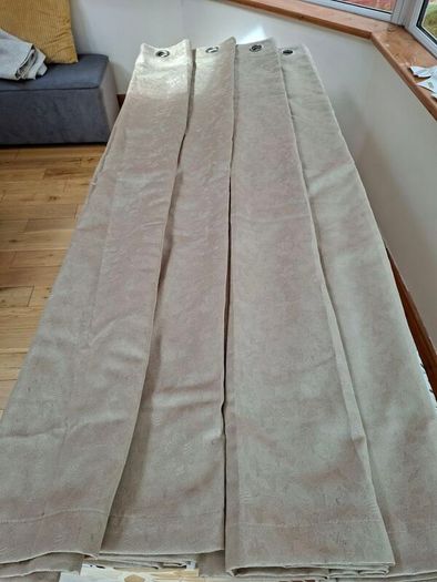 Cream Curtains