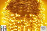 Christmas Lights Outdoor Decorations, Extra Long 120m 1000LED Mains Powered Fairy Lights, Outside Waterproof Plug in String Lights for Xmas Festival Party Holiday Wedding Decor (MULTIPLE COLOURS)