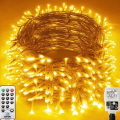 Christmas Lights Outdoor Decorations, Extra Long 120m 1000LED Mains Powered Fairy Lights, Outside Waterproof Plug in String Lights for Xmas Festival Party Holiday Wedding Decor (MULTIPLE COLOURS)