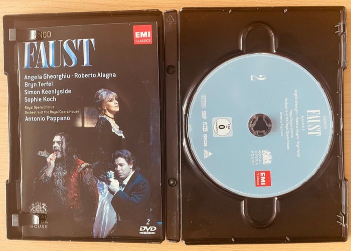 Gounod: Faust (royal Opera House - 2 Dvd Set)