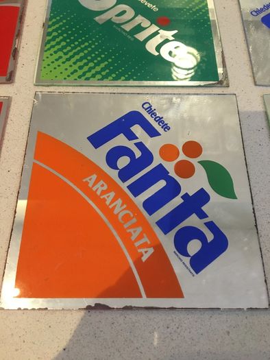 Coca Cola Sprite Fanta Italian wall Tile/Mirror