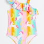 BNWT H&M Girl's Unicorn Swimsuit, size: 8-10y Image 4