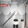 Pool Cue,Pool Cues Set of 2 Pool 58" Cue Sticks Pool Cues Adult Canadian Maple Wood Cue Stick Pool Cues Adult for Professional Billiard Players MULTIPLE OPTIONS AVAILABLE (FREE POSTAGE) Image 6