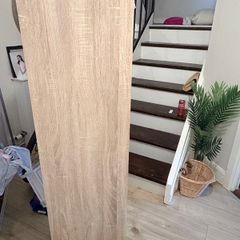 Oak-Effect Shelving Unit
