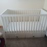 Need Gone! Cot & matress in excellent condition Image 2
