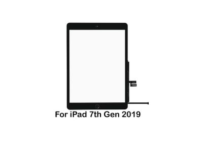 For iPad 10.2" 2019 7th Gen Digitizer Touch Screen Replacement Glass Black New - FHT21IPDLCD