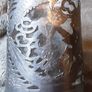 pewter tanker with glass insert Image 2
