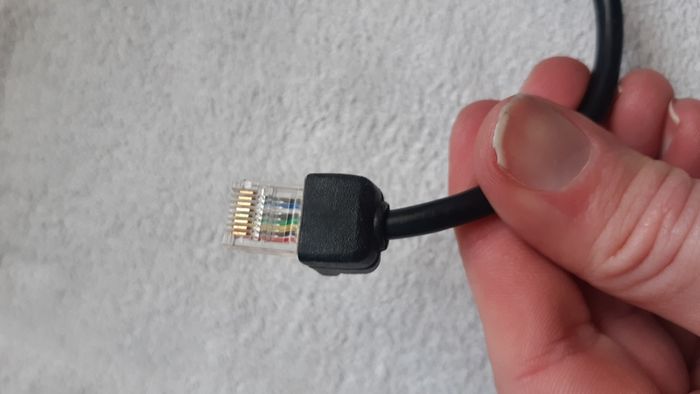 Icom HM-100N condenser microphone RJ45 Ham Amateur radio PMR