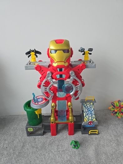 Playskool Heroes Marvel Super Hero Adventures Iron Man Headquarters