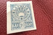 Old Latvia stamp